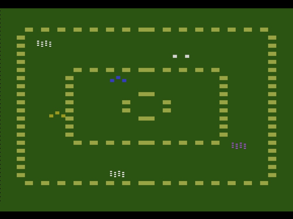 Gameplay of Space Attack for Atari 2600